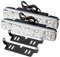 Fyuasto DRL Tagfahrlicht Auto Lichter 5 LEDs Externe Lichter Auto Styling Tageslicht Universal