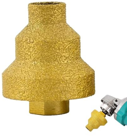 Broca escalonada para madera – Escariador cónico multicapa | Broca de azulejo cónico de chaflán para hormigón, carpintería, broca cónica para tareas de perforación de precisión