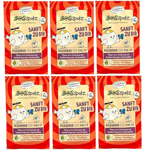 6er Pack Dresdner Essenz Pflegebad Sanft zu dir 6 x 60g