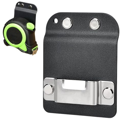 Tape-Measure Holder Belts, Non-Slip Drill Belt Holders Measuring Tapes, 13 x 9,5 x 3,5 Zoll passend für 5,8 cm Messhaken, Zubehör für elektrische Arbeiten, Woodworking