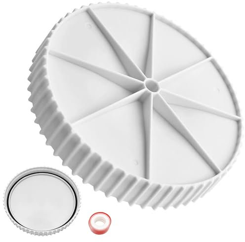 Raheem Skimmer Pump Conversion Cover, Pool Main Drain Cover for Wave Plastic Replacement for SFX1000 SFX1500 SFX600 Fits for Skimmer Filter Pump Convert to Sand Pump Compatible Equipment