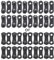 10 set 3/8 kit di riparazione catena motosega per .043 .050 Link Tie Straps motosega parti accessori di ricambio