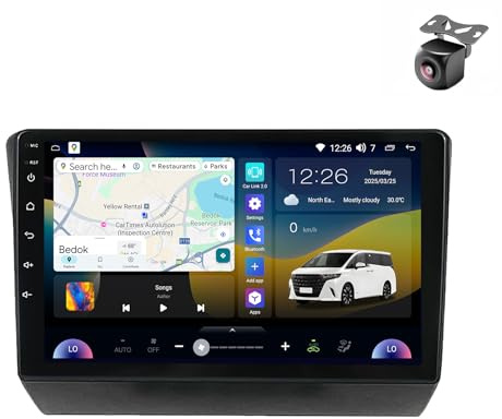 Android 14 Autoradio für Toyota Hilux Surf 3 N180 1995 1996-2002 GPS Navigation 9 Zoll Kapazitiver Touchscreen Auto Stereo Mit Multimedia-Player Car Radio Carplay Android Auto (M800S 8core 8+256G)