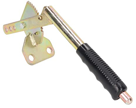 Generic Handbremshebel für Anhänger, Langlebig, Verzinkter Stahl für Wohnmobile, Wohnwagen, Rutschfester Griff für Mechanische Einrichtung, Ideal für die Aufrüstung der Feststellbremse des 5. Rades