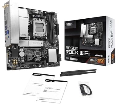 B850M Rock WiFi AM5 mATX HDMI/ DP DDR5