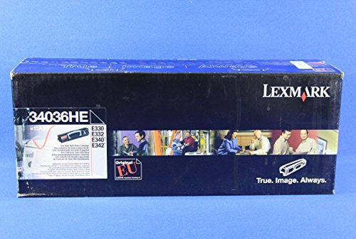 Lexmark 34036HE E33x, E340, E342n Tonerkartusche schwarz hohe Kapazität 6.000 Seiten