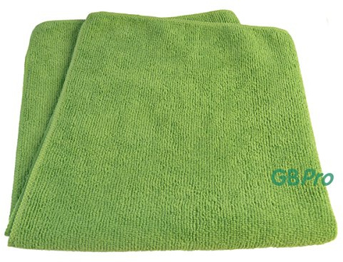 GBPro Eco Premium Microfibre Cloth - Green (40 x 40cm)