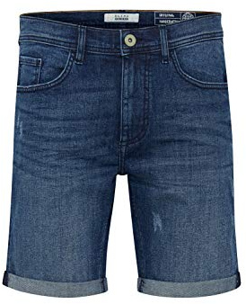 BLEND 20701976ME Jeans Shorts, Denim Clear Blue (76202), Gr.- XL