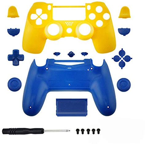 Komplettes Gehäuse Hülle Schutzhülle mit Knöpfen Mod-Set für PS4 PRO Slim für Sony Playstation 4 Dualshock 4 PS4 Slim-jmd-040 Ersatz-Wireless-Controller