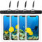 ProCase 4 Pack Waterproof Phone Pouch Dry Bag Underwater Case for iPhone 16 15 14 13 12 11 Pro Plus Max Mini Xs XR X 8 7, Galaxy S23 S22 S21 Ultra Note up to 7 -Clear