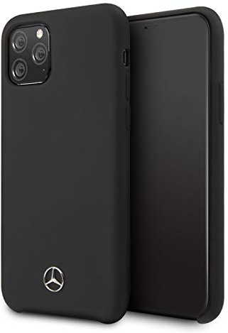 Mercedes-Benz Liquid Hard Case Hülle für Apple iPhone 11 Pro - Schwarz, MEHCN61VWOBR