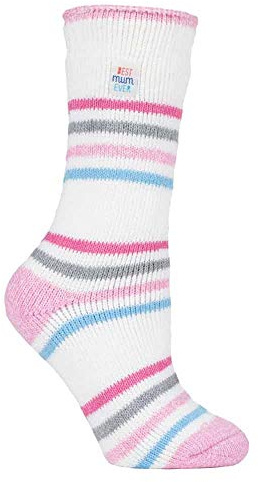 HEAT HOLDERS - Ladies Gift Box Warm Fleece Lined Fluffy Thermal Socks for Mum & Grandma