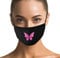 Dilara Baumwollmaske mit Muster Schmetterling für Gesicht waschbar - Maske aus Baumwolle Stoffmaske (Schmetterling)