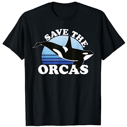 Orca Killerwal Save The Orcas Schwertwal T-Shirt