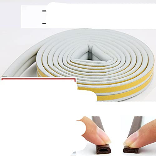 5 Meter Dichtungsstreifen Selbstklebende E/D/P/I-Türen Fensterdichtung Schalldichter Gummischaum Dichtungsstreifen Dichtungsstreifen Kollisionsstreifen-Grau, I, 5M