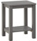 Homestyle4u 2041, Beistelltisch Nachtschrank Nachttisch Grau Holz Kiefer Holztisch Schlafzimmer Wohnzimmer Flur Bad