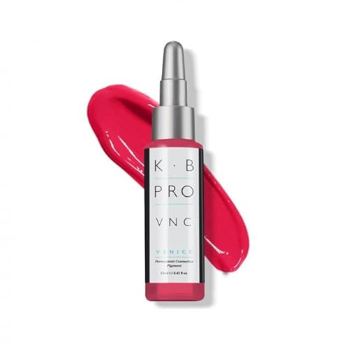 K.B Pro Microblading PMU Lip Pigments, Long Lasting Results, Harmonious Fade, True to Colour Heal, Varying Titanium Levels Create Light to Full Coverage, Venice- Orange Crush, 12 ml