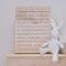 Ginger Ray Wooden Letter Display Board with 170 Letters, Numbers & Symbols Baby Nursery Décor,30 x 20 cm