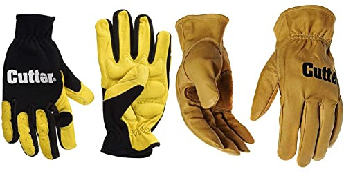 Cutter CW700 Strimmer & Trimmer Glove & CW300 Original Work glove - Dry, Medium