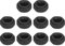 QUARKZMAN 1/4-20 Sechskant Muttern Karbonstahl Grad 8.8 Schwarz Oxide Sechseck Muttern für Schraube Bolzen Pack von 10