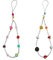 Perlen Handykette Bunte Perlen Handy Lanyard Handy Hülle Anhänger Telefon Kette Handgelenkschlaufe Schlüsselbund Anti Verlorene Handy Schmuck Hängen Chian für Damen Und MädchenPerlen Handschlaufe