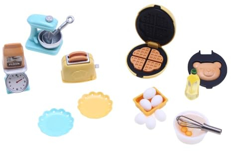 MagiDeal 1:12 Puppenhaus Küchenset Miniaturmöbel Spielzeug Kinder Rollenspiel Küchengeräte Spielzeug für Kinder, Stil b