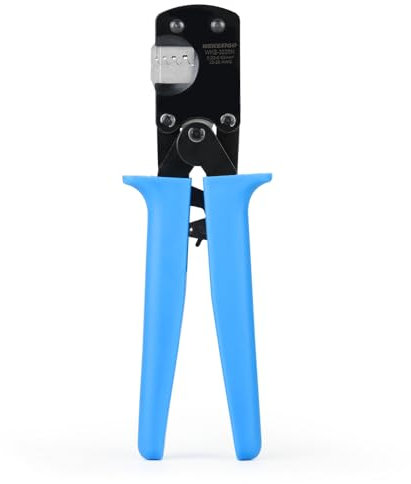 WEKESIGO Pince à sertir à cliquet 0,03-0,52 mm²/32-20 AWG pour bornes à barillet ouvert Molex, JST, JAE (WKS-3220N)