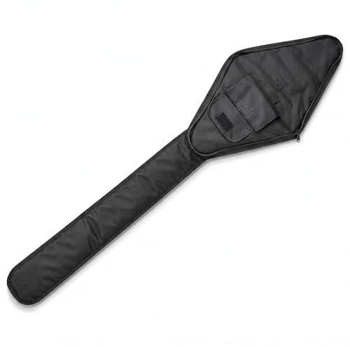 NORE YERZE - HEMA 1680D Schwerttasche aus Polyester für Langschwert, Säbel, Rapier und Trainingswaffen, gepolsterte Tragetasche für Hemdausrüstung, mit Schultergurt, Schwarz