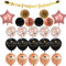 Prüfung Bestanden Deko Set Prüfung Bestanden Banner Girlande Ballon Abschluss deko Abi Abitur Studium deko mit Doktorhut Gratulation deko für Abitur Studium Abschluss Graduation Party