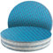 25Stk 225mm Klett Schleifpapier blau ohne löcher, Exzenter Schleifscheiben, 100 körnung Schleifpads, Schleifmittel Resistent gegen Zusetzen für Exzenterschleifer Schleifmaschine