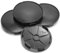 4 X 68mm Cache Moyeu pour BMW,Centre de Jante Capuchons ABS Enjoliveur de Voiture Capuchons de Jante Décoratifs Protection Accessoires,Black