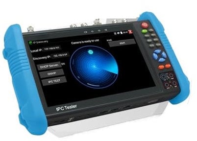 BODORME Analog Video Tester, 9800 Movtadhs Plus Poe Monitor Tester Network Cable Tester Cctv Test Monitor Rj45 Cftv Tester Monitor Camera Ip Tester(IPC-9800MOVTADHS)