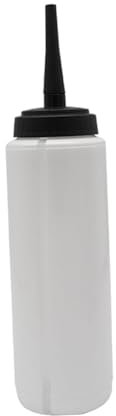 Perfeclan Sport Trinkflasche Quetschflasche Wasserkocher Sportflasche Fitnessflasche 1L für Workout Boxen Hockey Outdoor Sport Fußball, Weiß