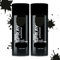 MORE FREE Pintura Spray Negro Brillo de 400 ml Adecuado para las Superficies de Metal, Madera y Plástico Pack de 2 Unidad