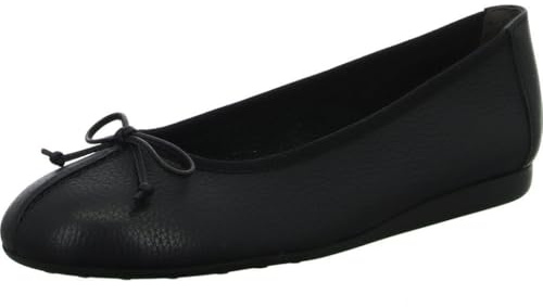 Paul Green Ballerina 1147-017, Glattleder, Schwarz, Damen