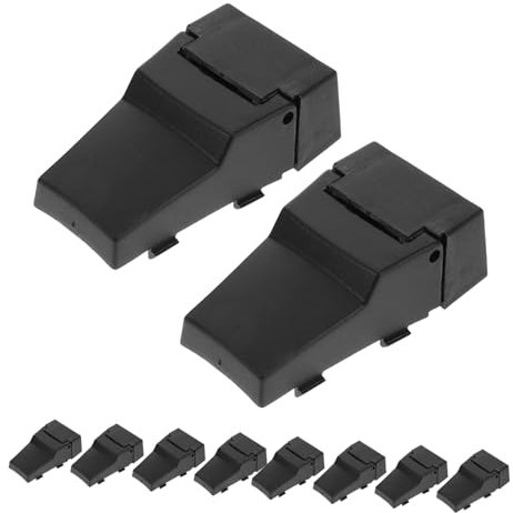 CHILDWEET Mülleimer-deckelschnalle 10 Stück Kunststoff-mülleimer-schnalle Einfach Zu Verwenden Für Den Recyclingbehälter in Küche Und Bad