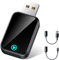 Alltotive S2 Mini Adaptador Carplay Inalámbrico para iPhone, Convierte Cableado a Inalámbrico, USB A/C Plug and Play, Compatible iOS 10+ y Coches con Car Play (Negro)