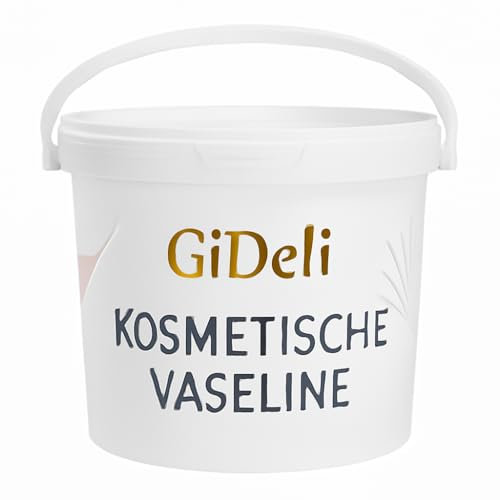 Vaselina blanca de 1 kg para el cuidado de la piel, cosmética natural, transparente, hidratante, para pieles sensibles y para el cuidado de tatuajes y piercings