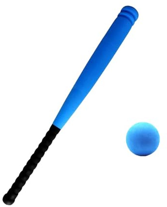 KESOTO Baseball Set mit Schläger Und Ball Aus Schaumstoff, 54 cm, für Freizeit & Training Im Park, ideal für Hobbyspieler & Athleten