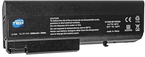 SIMPLETEK - Batterie de remplacement pour ordinateur portable TD06/TD09 compatible avec HP 6540B 6550B 6450B 6550b 6440 6440b 6540 6730b 6530b 6730