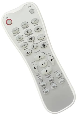 1 Mando a Distancia for proyectores Optoma HD29DSE, HD161X, HD151X, HD137X,HD140X,HD146X, GT1080Darbee, HD29Darbee, HD39Darbee, DH1008, DH1009