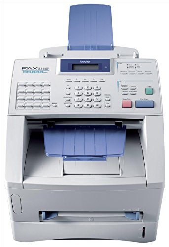 Brother FAX 8360P Faxgerät/Kopierer Schwarz und Weiß Laser Kopierer (bis zu): 14 ppm 250 Blatt 33,6 Kbit/s