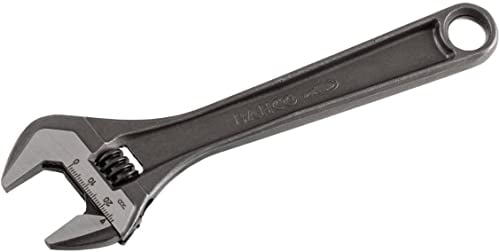 Bahco Schraubenschlüssel Rollgabelschlüssel, Metall Griff, Backenweite 44mm, / Länge 380 mm