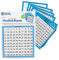 Learning Resources Abwischbare Hunderter-Übungsbretter (Set mit 10 Stück)