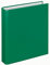 VELOFLEX 1151040 - Ringbuch Basic, DIN A5, 1 Stück, grün, Füllhöhe 25 mm, Ringordner mit 2 Ring-Mechanik, Ordner schmal