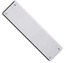 350 X 75MM Finger Plate - Plain
