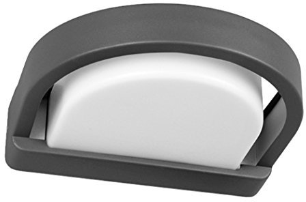 Eco Light Moderne Außenwandleuchte Origo, E27, 27 x 25,2 cm, anthrazit 1849 GR