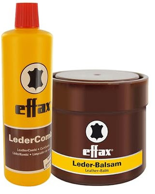 effax Lederbalsam 50ml und effax Leder-Combi 50ml in einem Set. Das perfekte Starterset