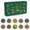 VAHDAM Coffret Cadeau Thé Vert Dégustation | 10 Saveurs en Vrac | Mélanges Premium de l’Himalaya | Faible Teneur en Caféine | Idées Cadeaux pour Femmes et Hommes | Emballage Fraîcheur Sous Vide
