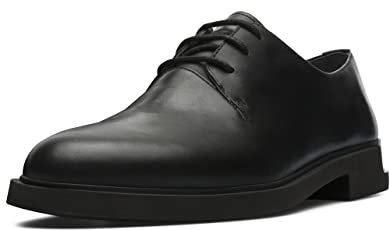 Camper Iman K200685, Zapatos de Cordones Oxford, Mujer, Negro 001, 37 EU